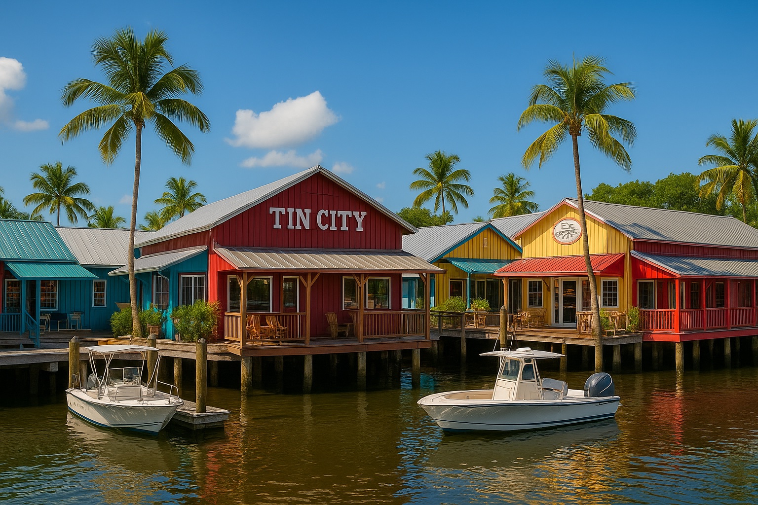 Tin City near Old Naples FL