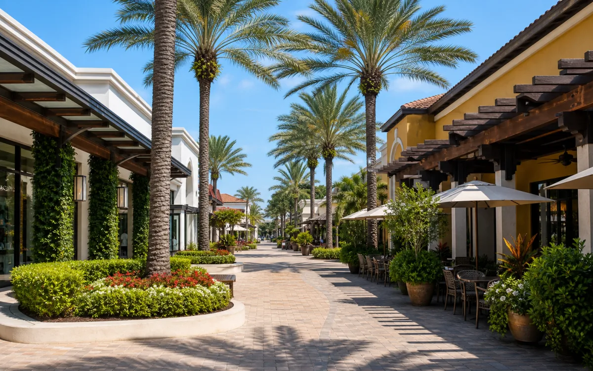 Waterside Shops near Pine Ridge FL