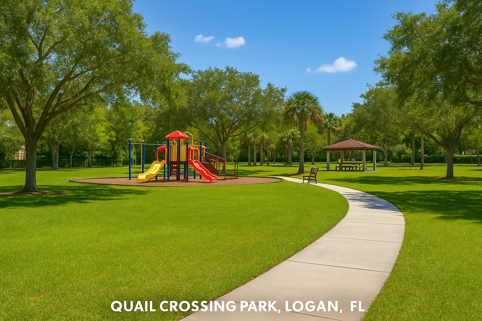 Quail Crossing Park near Oakes Estates FL