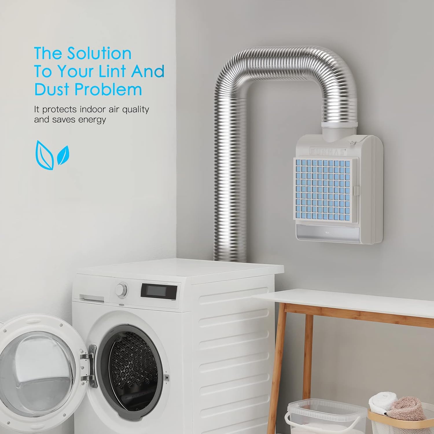 FUNMAS 3-in-1 Indoor Dryer Vent